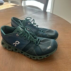 On Running Teal Athletic Sneakers